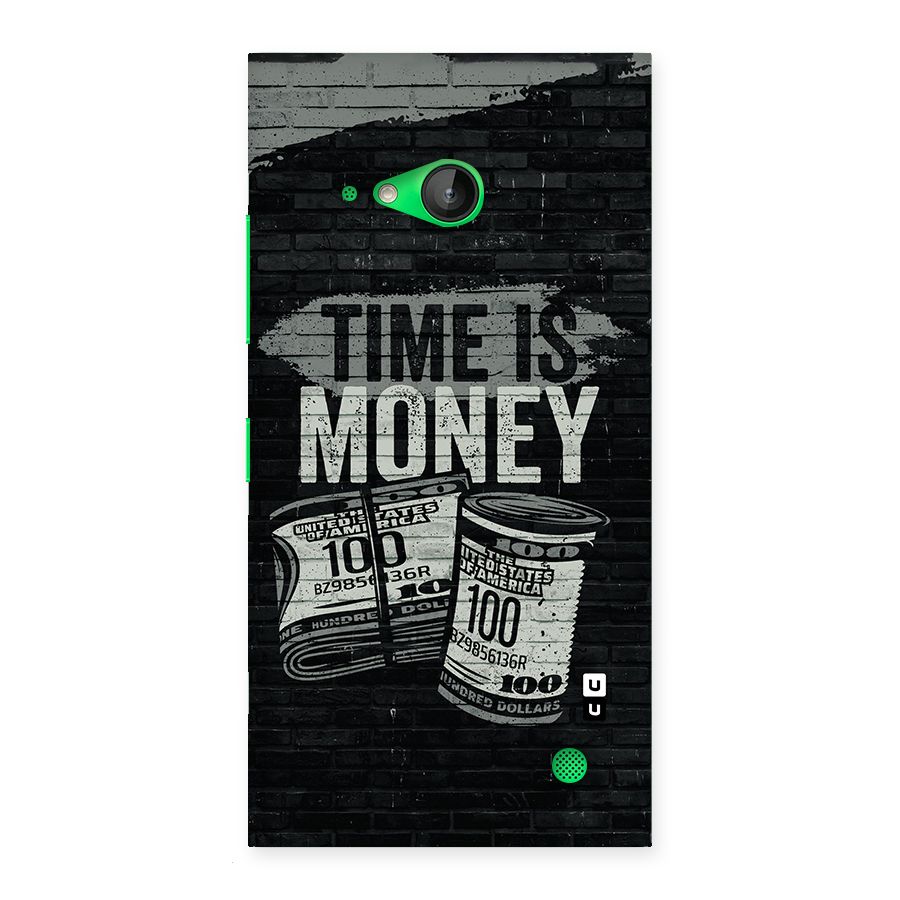 Time Is Money Back Case for Lumia 730