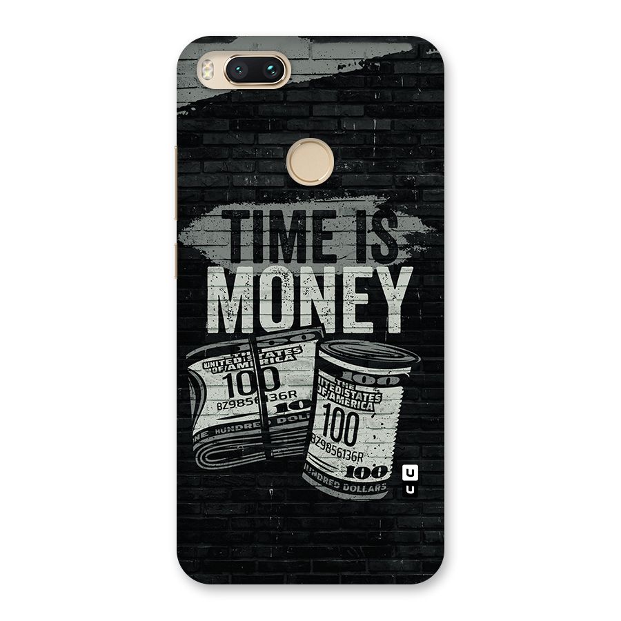 Time Is Money Back Case for Mi A1