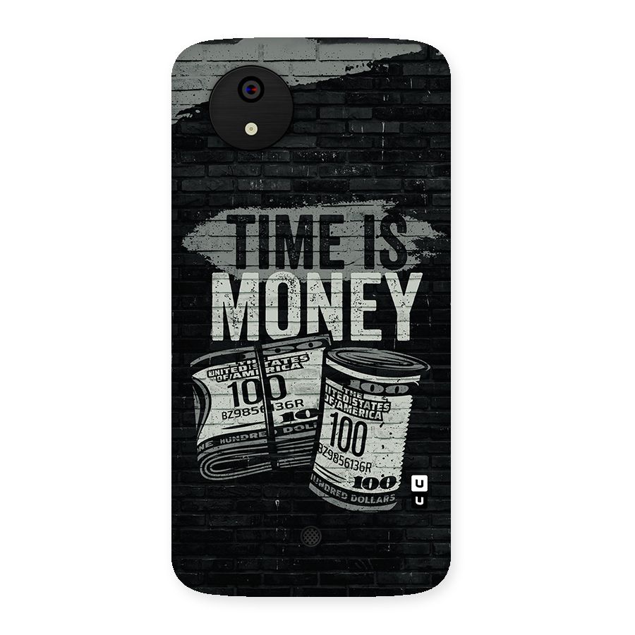Time Is Money Back Case for Micromax Canvas A1
