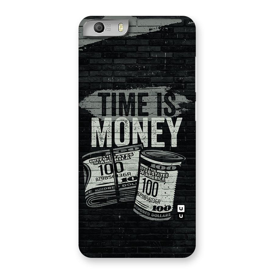 Time Is Money Back Case for Micromax Canvas Knight 2
