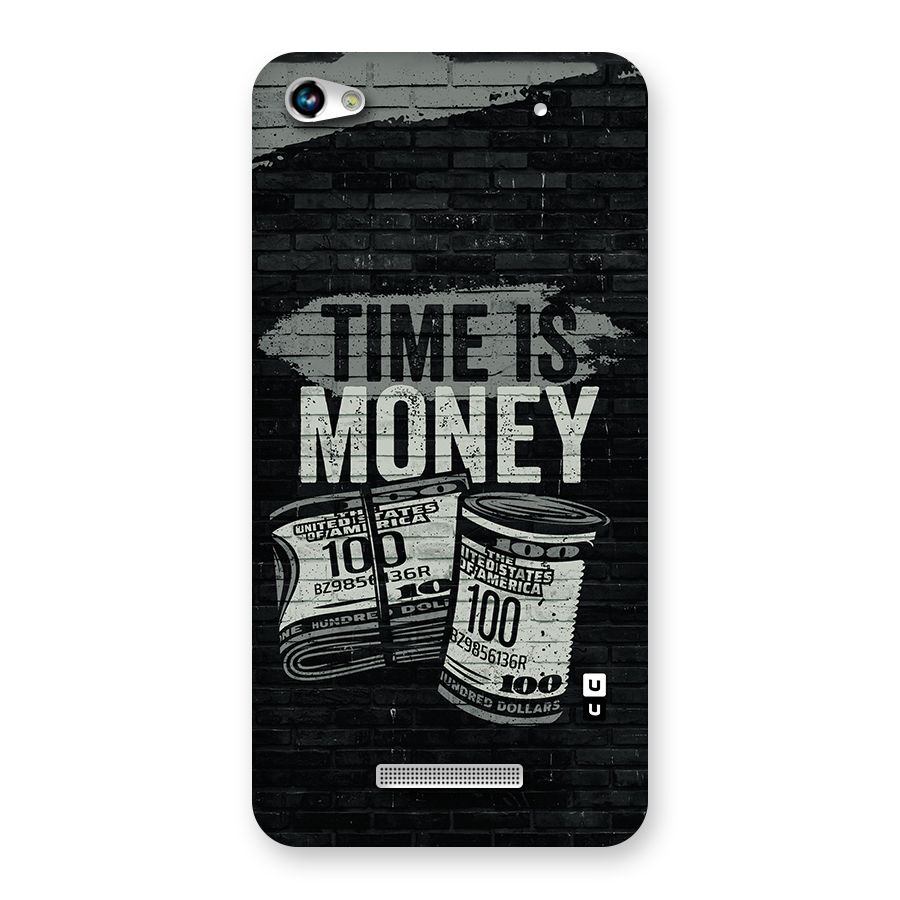Time Is Money Back Case for Micromax Hue 2