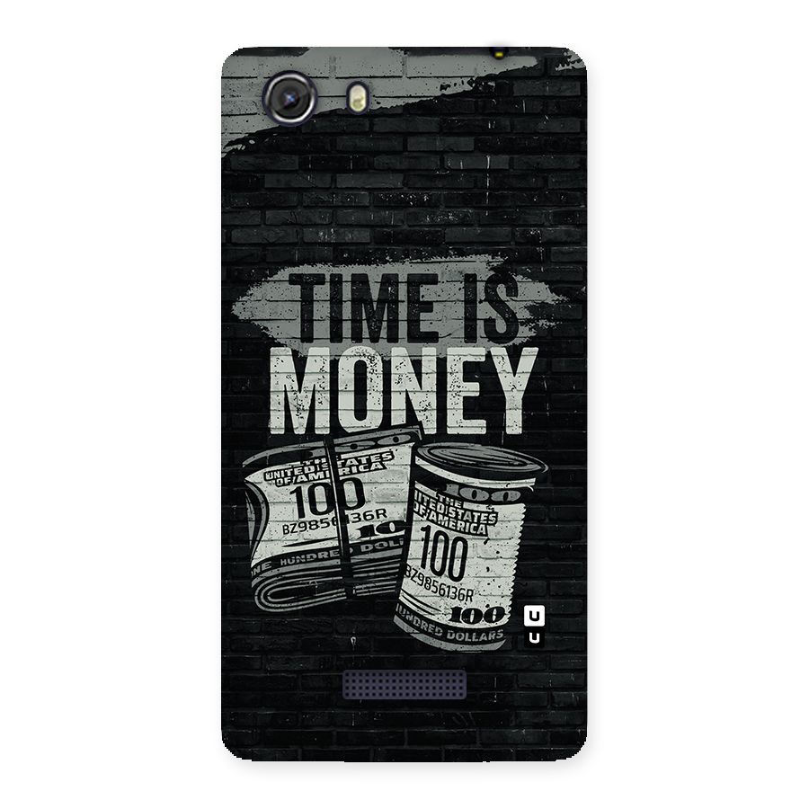 Time Is Money Back Case for Micromax Unite 3