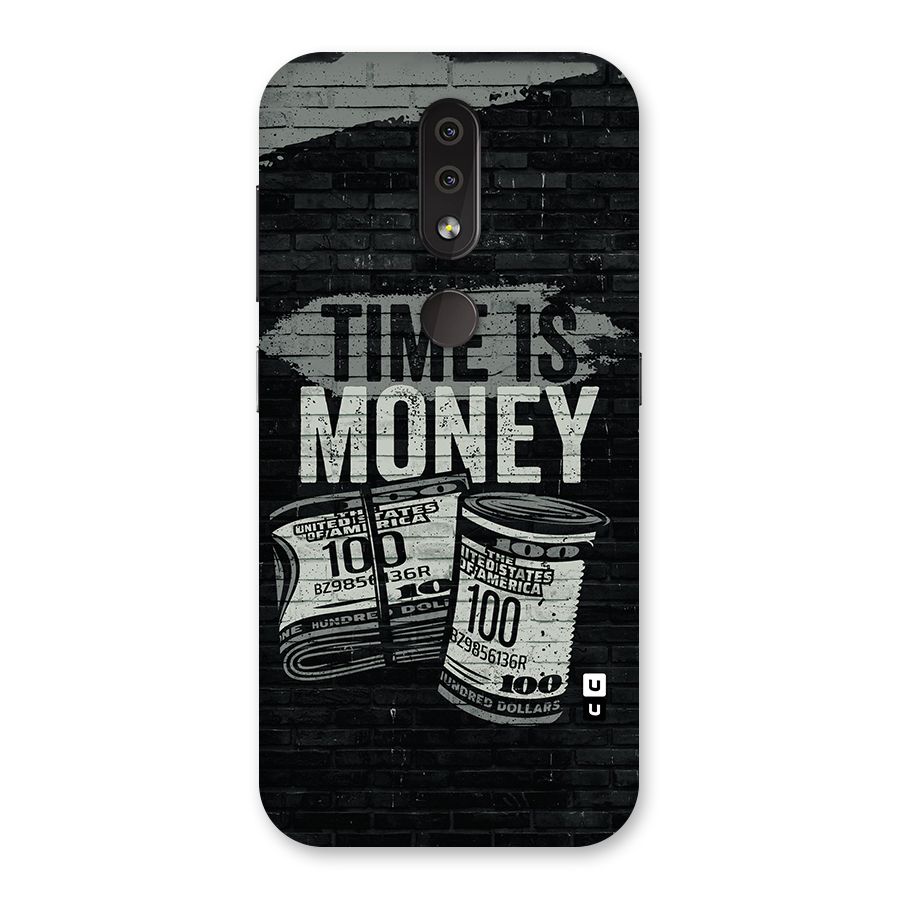 Time Is Money Back Case for Nokia 4.2