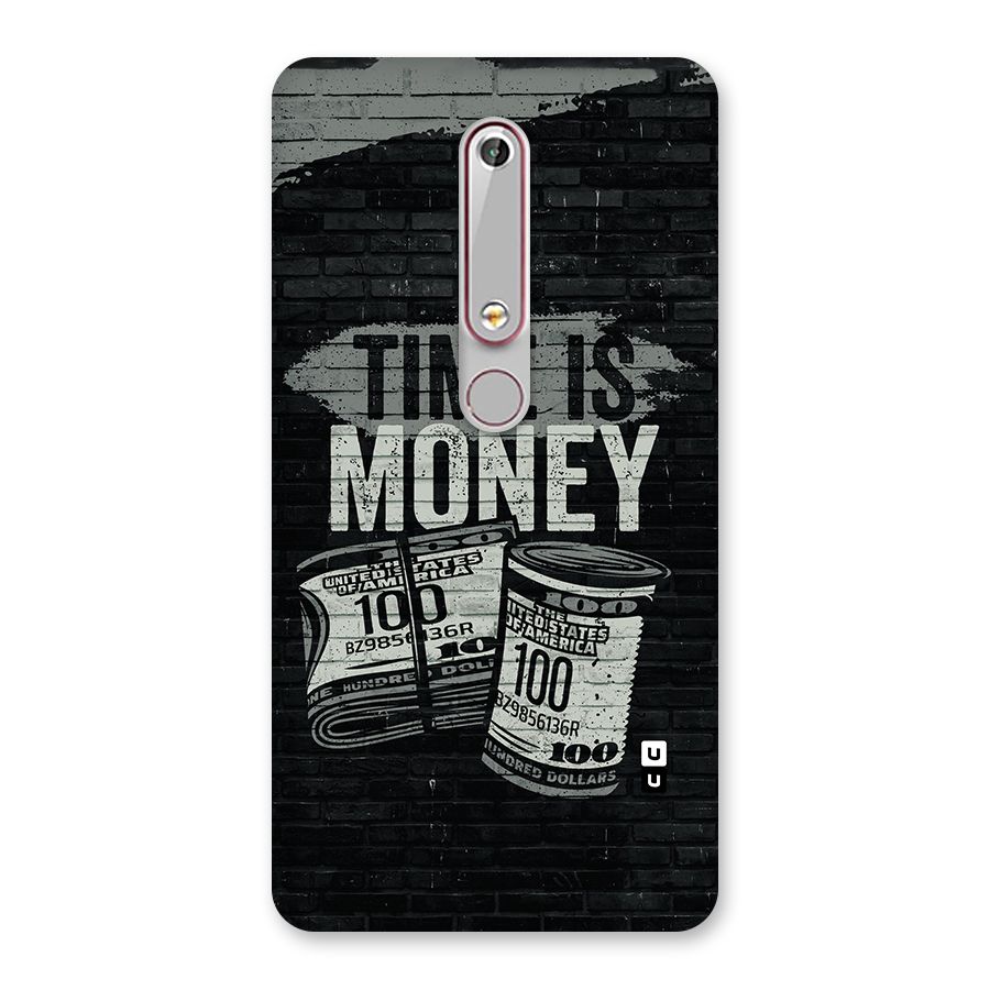 Time Is Money Back Case for Nokia 6.1