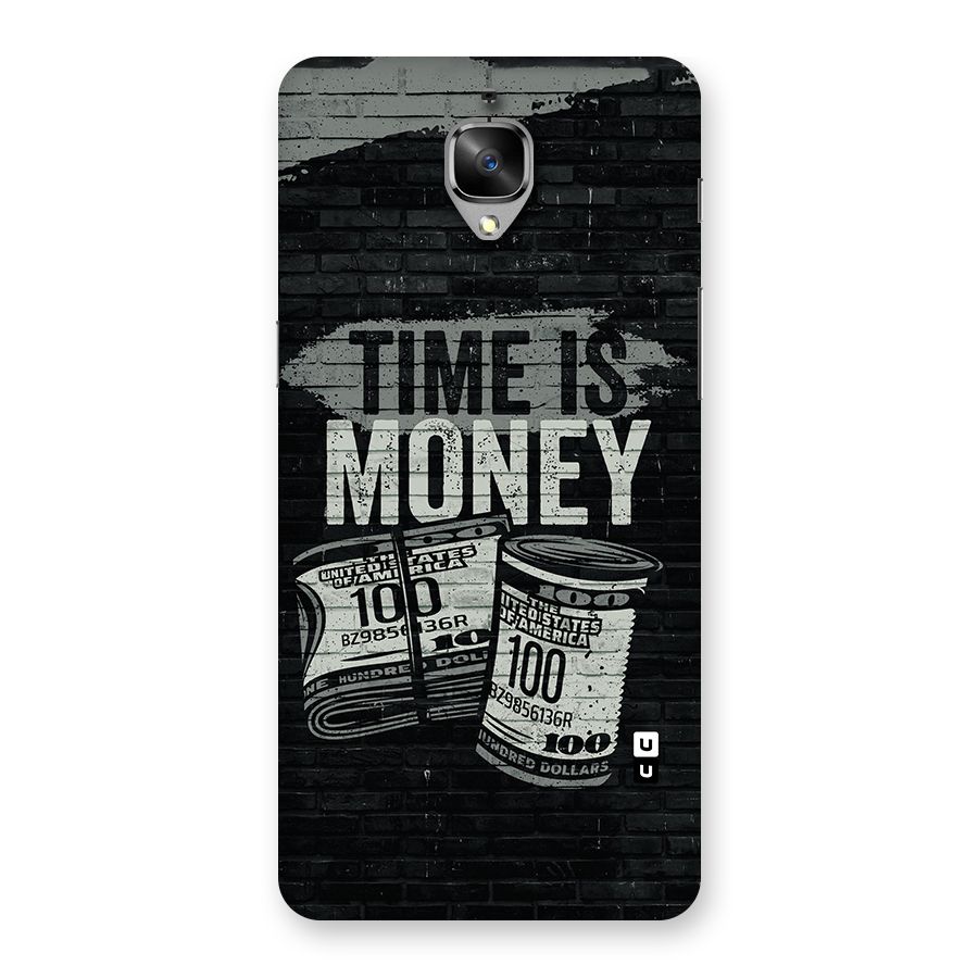 Time Is Money Back Case for OnePlus 3