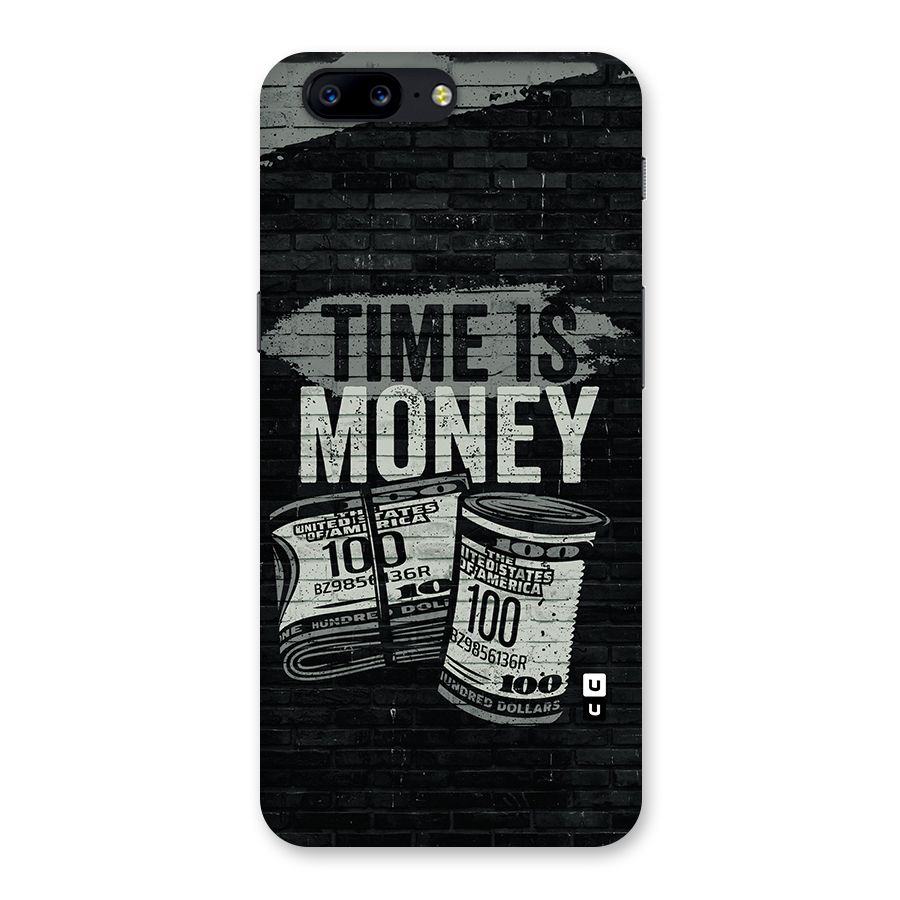 Time Is Money Back Case for OnePlus 5