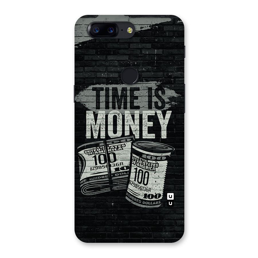 Time Is Money Back Case for OnePlus 5T