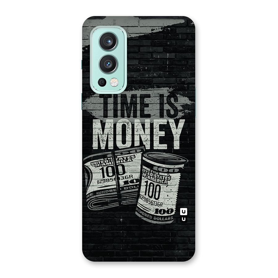 Time Is Money Glass Back Case for OnePlus Nord 2 5G