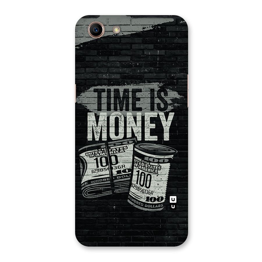 Time Is Money Back Case for Oppo A83 (2018)