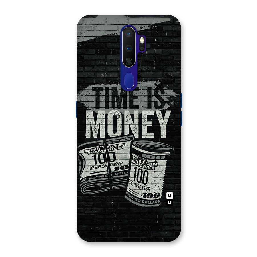 Time Is Money Back Case for Oppo A9 (2020)