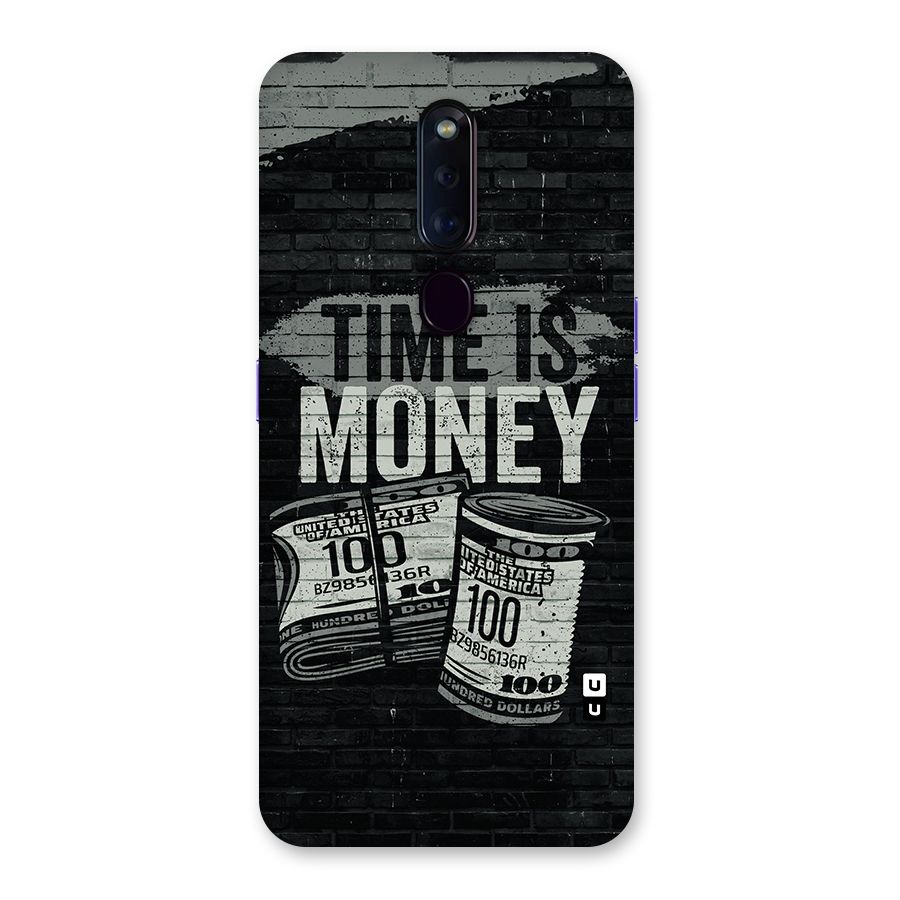 Time Is Money Back Case for Oppo F11 Pro