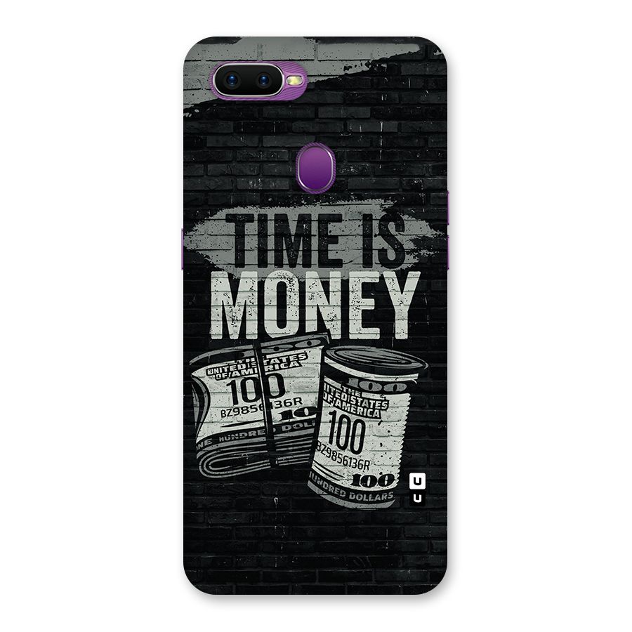 Time Is Money Back Case for Oppo F9