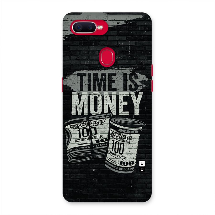 Time Is Money Back Case for Oppo F9 Pro