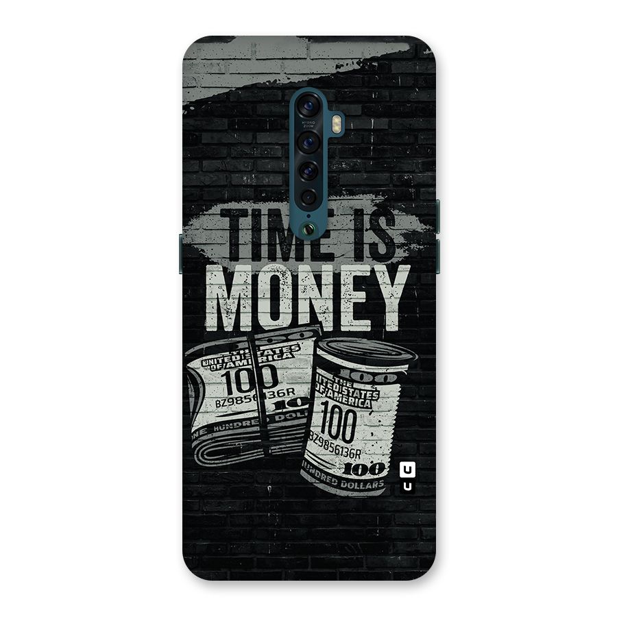 Time Is Money Back Case for Oppo Reno2