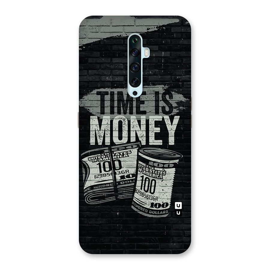 Time Is Money Back Case for Oppo Reno2 Z