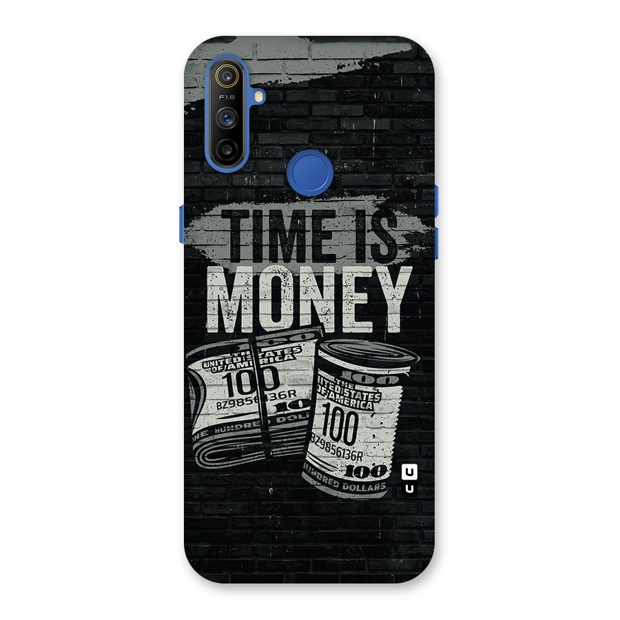 Time Is Money Back Case for Realme Narzo 10A