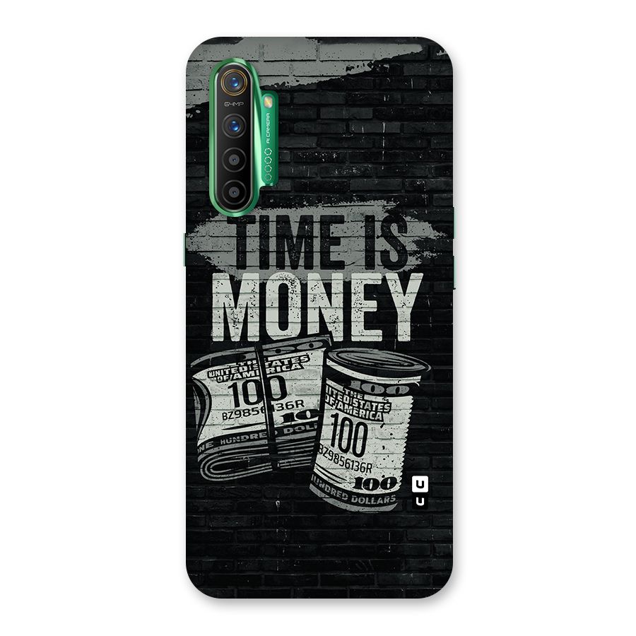 Time Is Money Glass Back Case for Realme X2