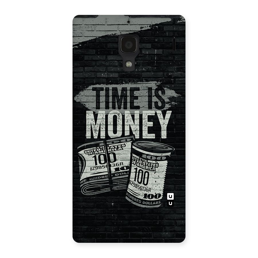 Time Is Money Back Case for Redmi 1S