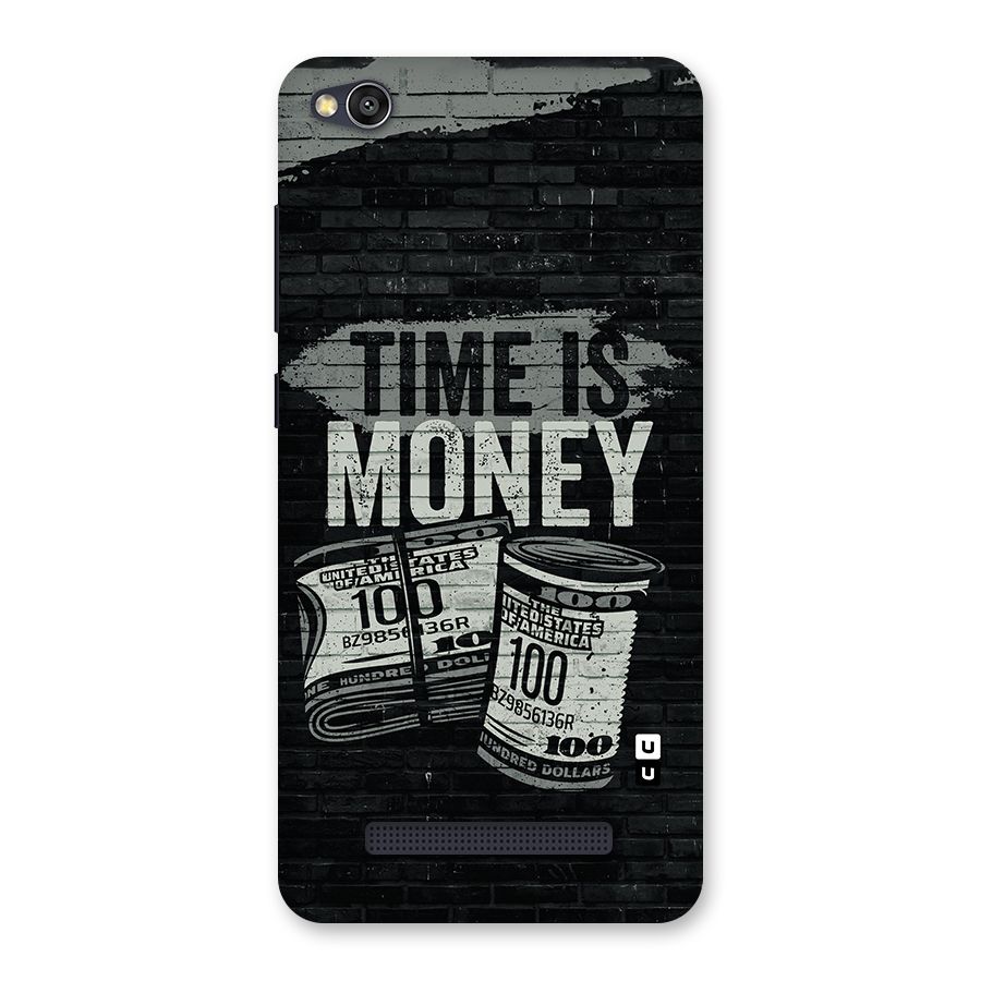 Time Is Money Back Case for Redmi 4A