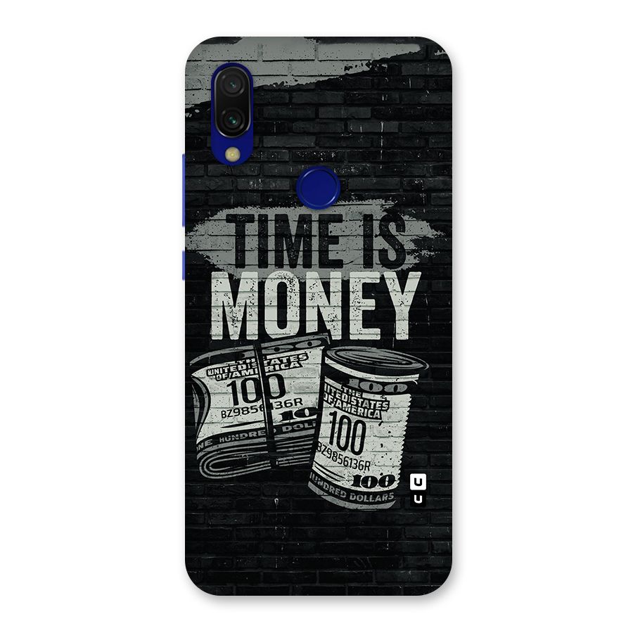 Time Is Money Back Case for Redmi 7