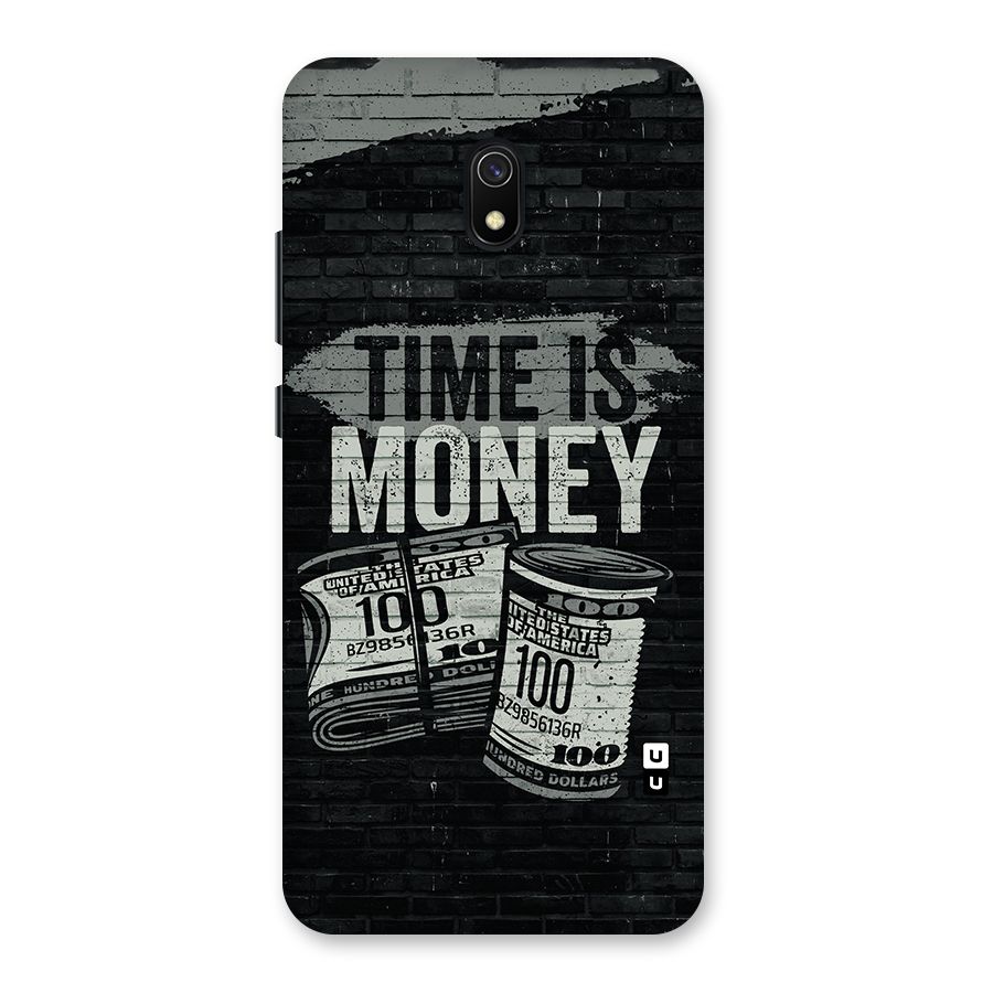 Time Is Money Back Case for Redmi 8A