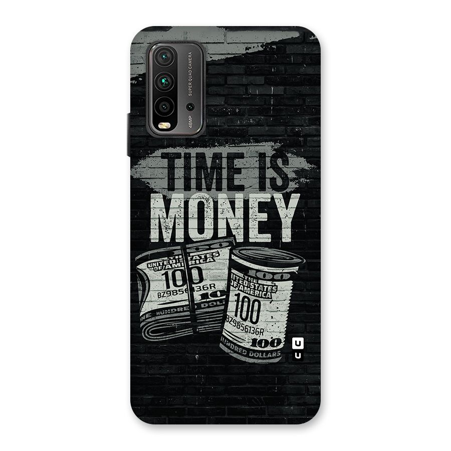 Time Is Money Back Case for Redmi 9 Power