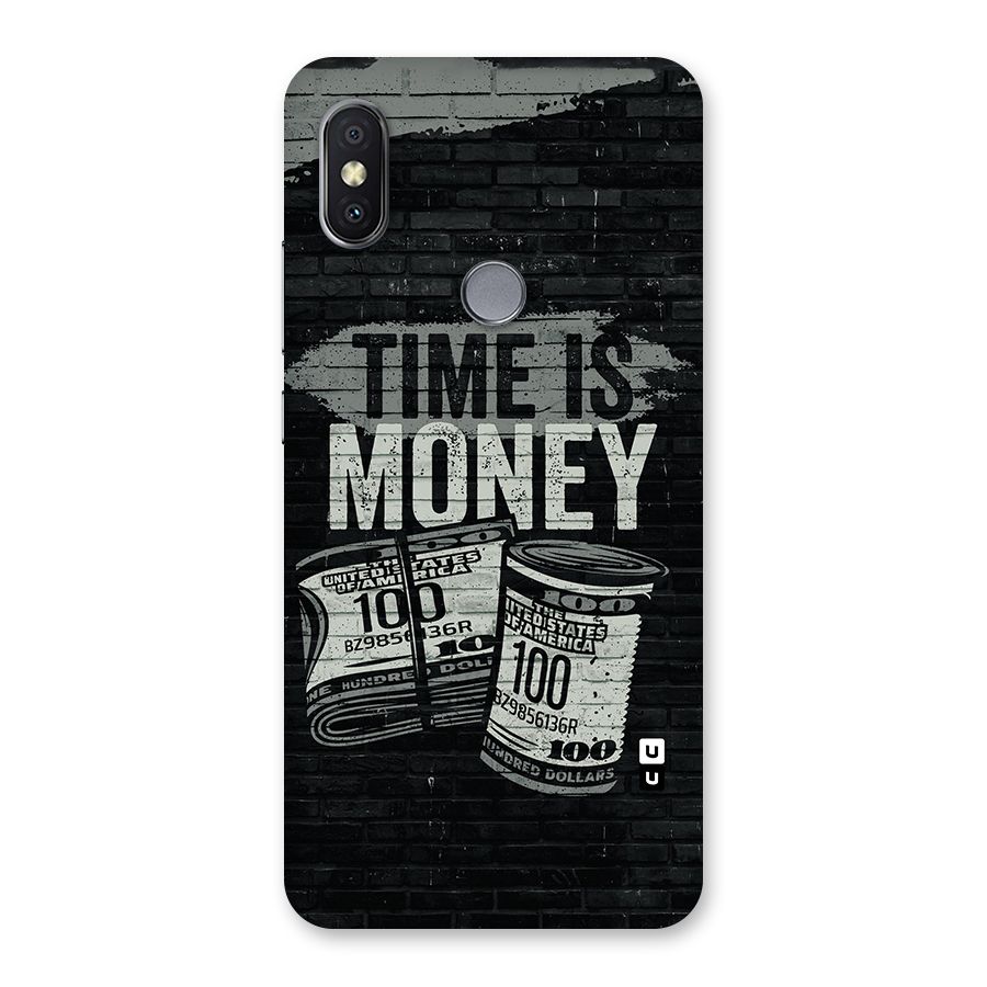 Time Is Money Back Case for Redmi Y2