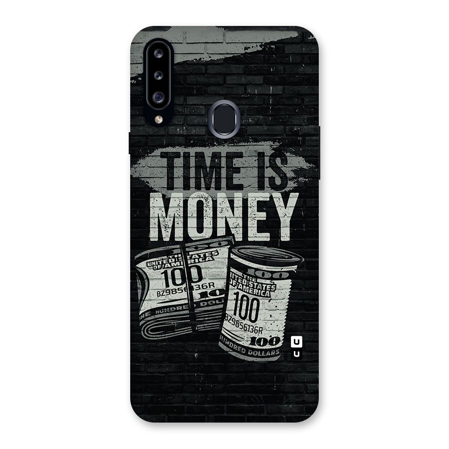Time Is Money Back Case for Samsung Galaxy A20s