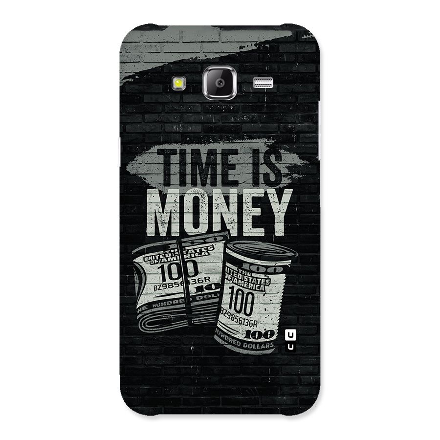 Time Is Money Back Case for Samsung Galaxy J2 Prime