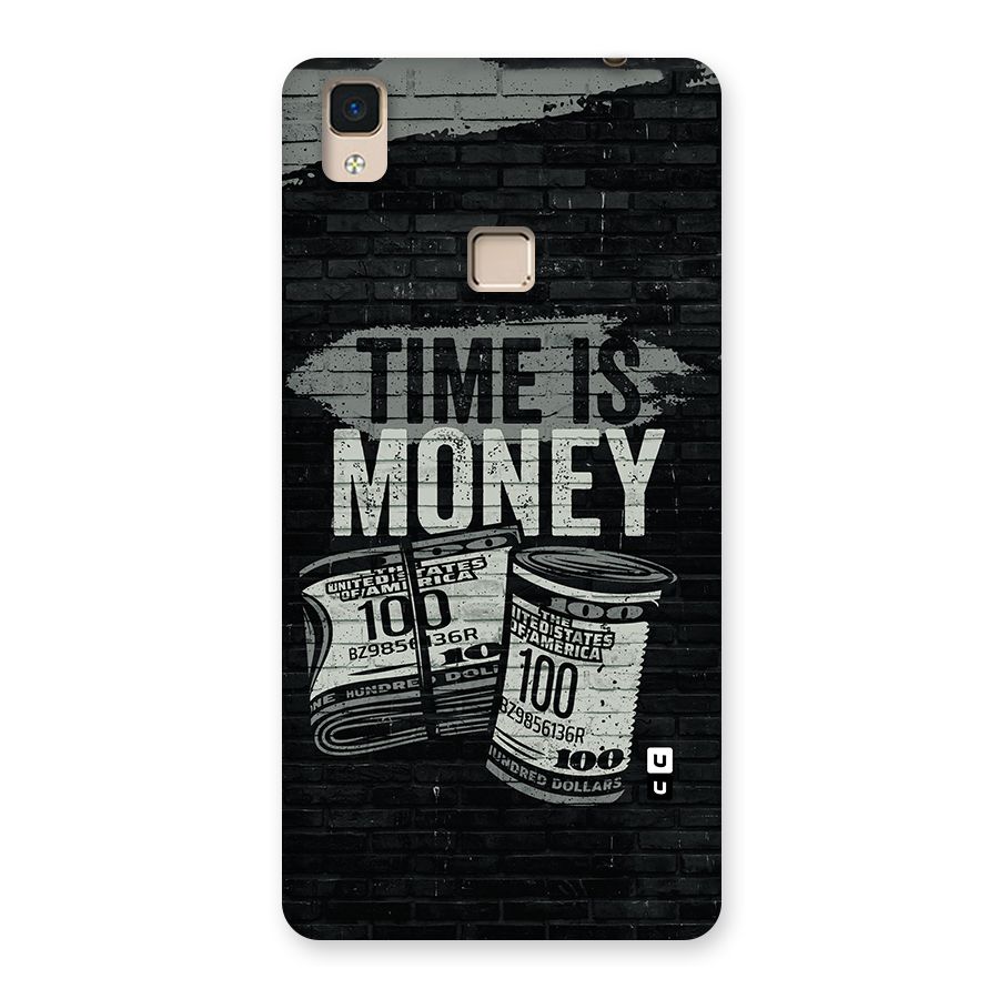 Time Is Money Back Case for V3 Max