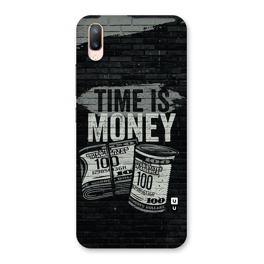 Time Is Money Back Case for Vivo V11 Pro