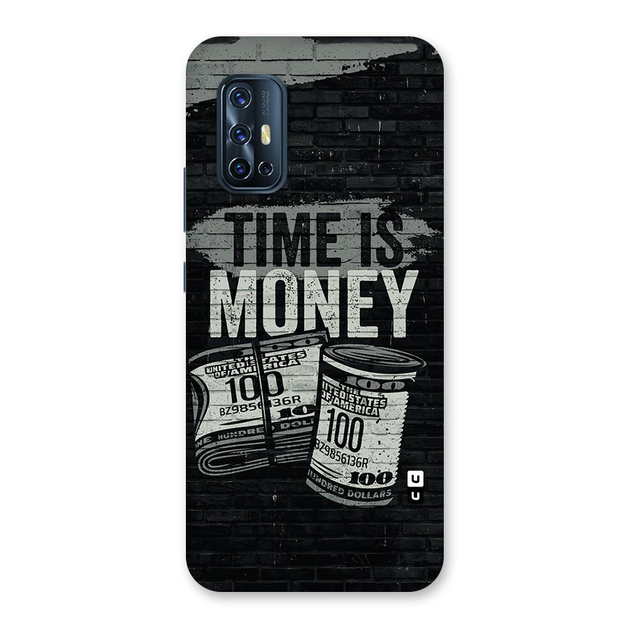 Time Is Money Back Case for Vivo V17