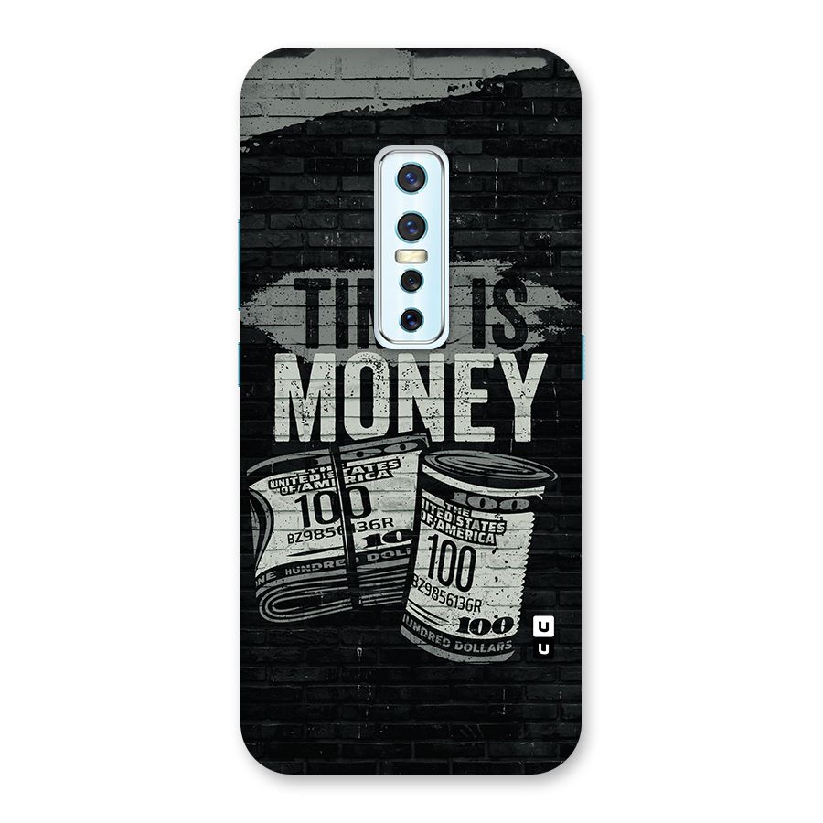 Time Is Money Back Case for Vivo V17 Pro
