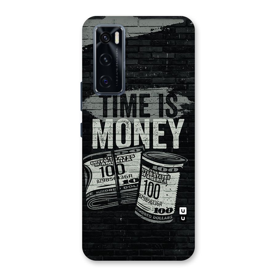Time Is Money Back Case for Vivo V20 SE