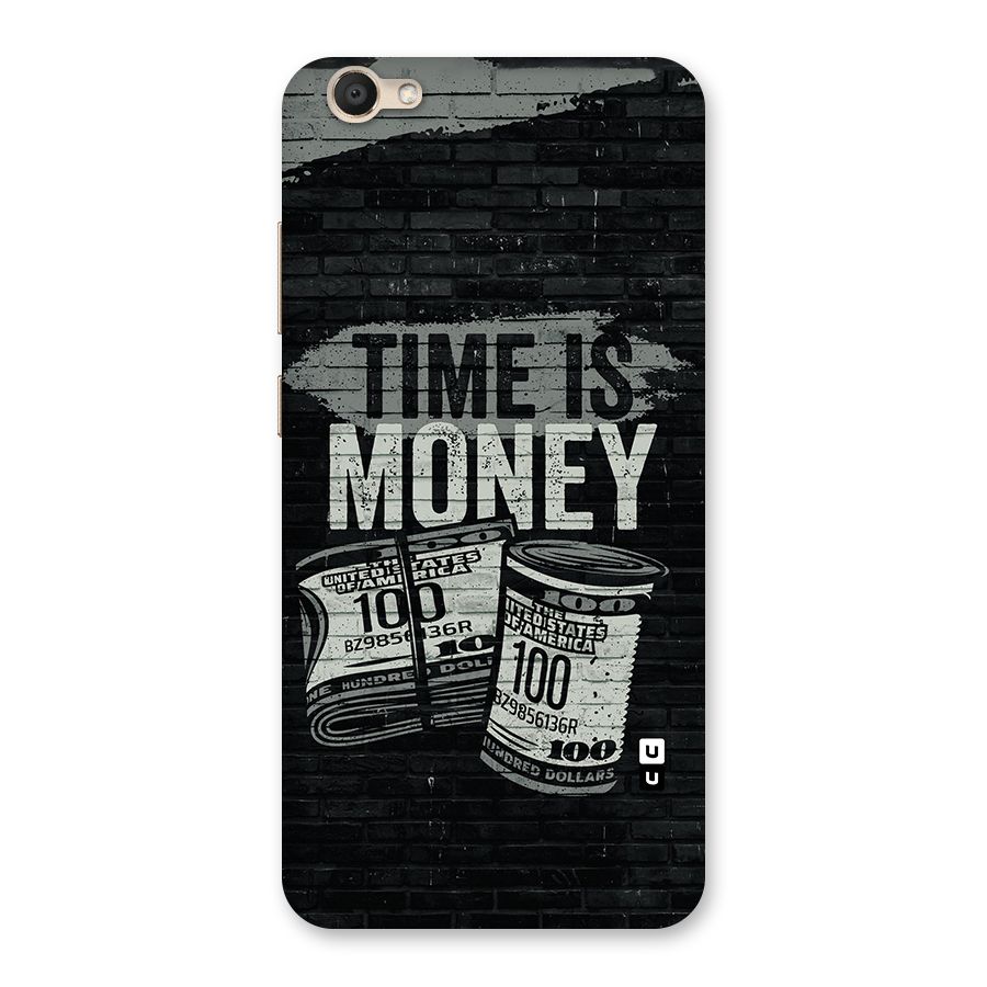 Time Is Money Back Case for Vivo V5