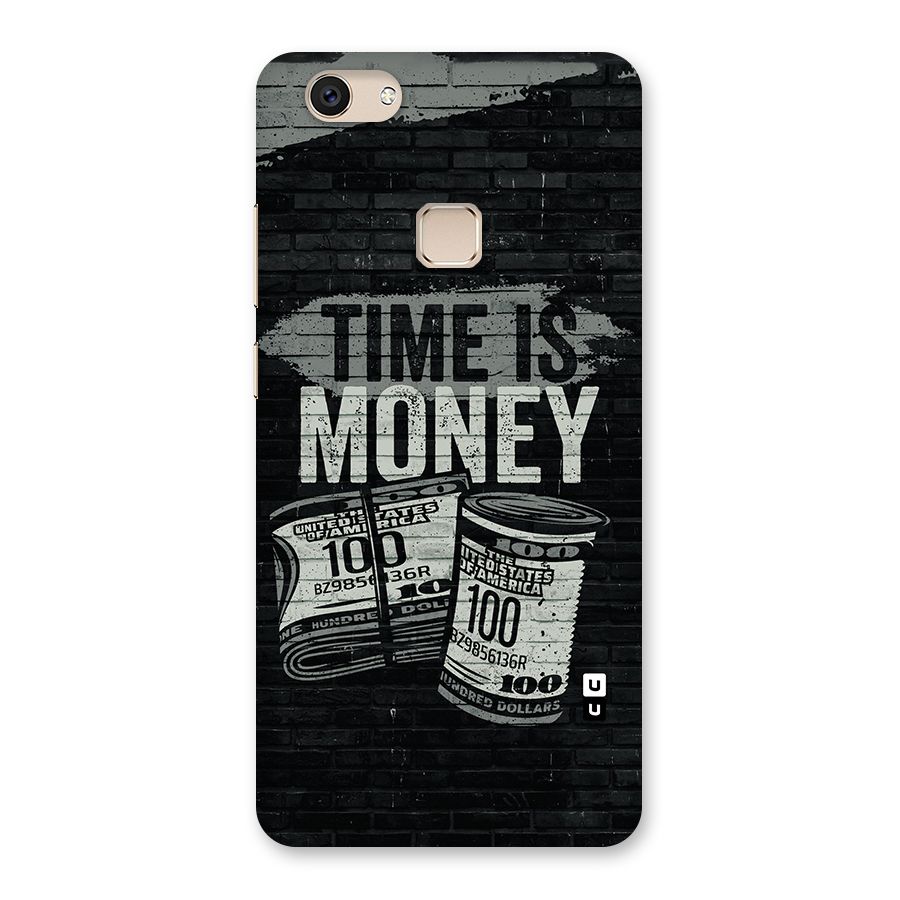 Time Is Money Back Case for Vivo V7