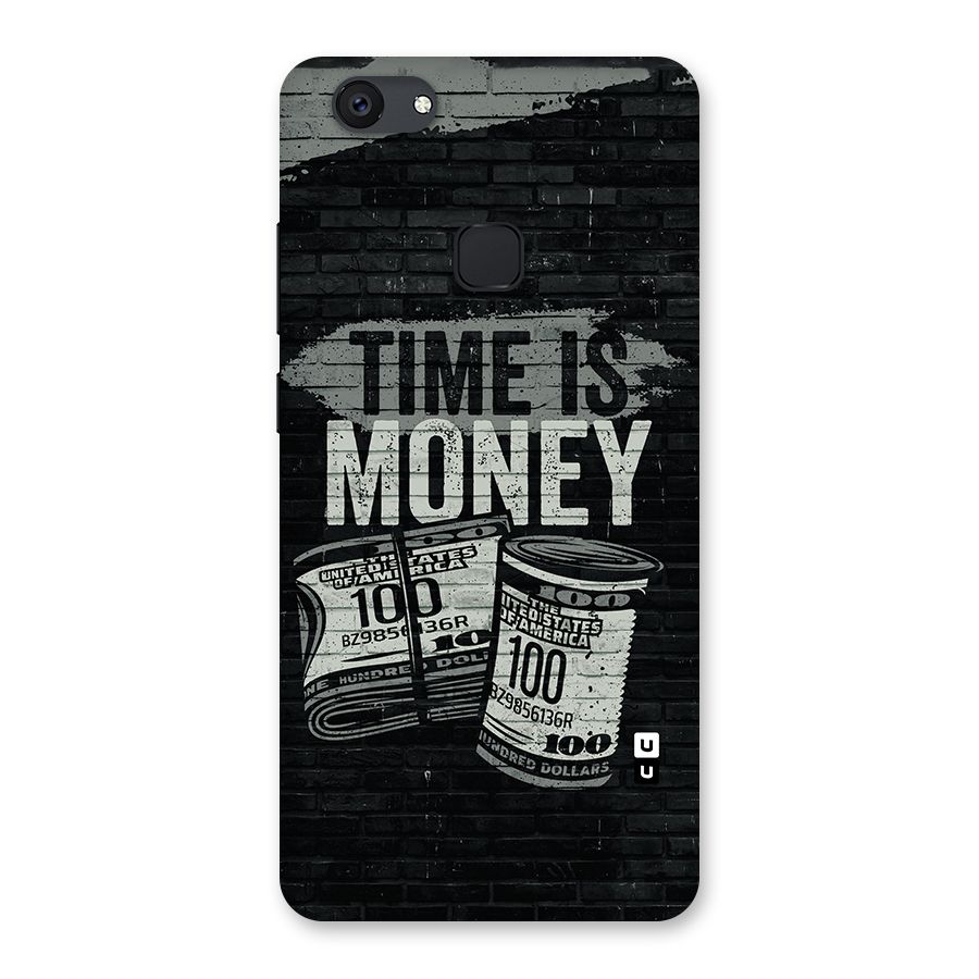 Time Is Money Back Case for Vivo V7 Plus