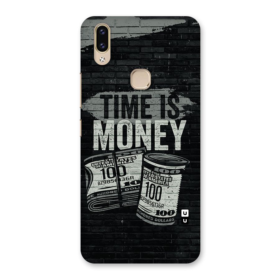 Time Is Money Back Case for Vivo V9 Youth