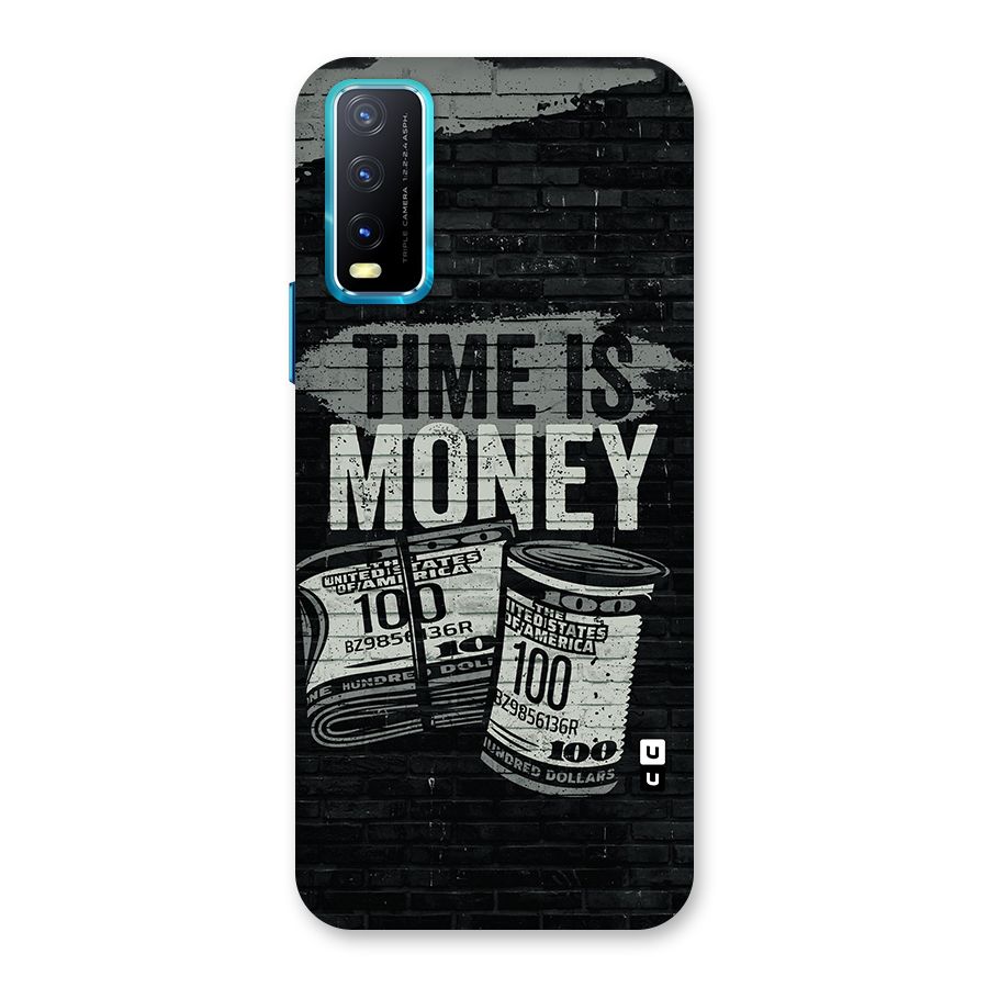 Time Is Money Back Case for Vivo Y20A