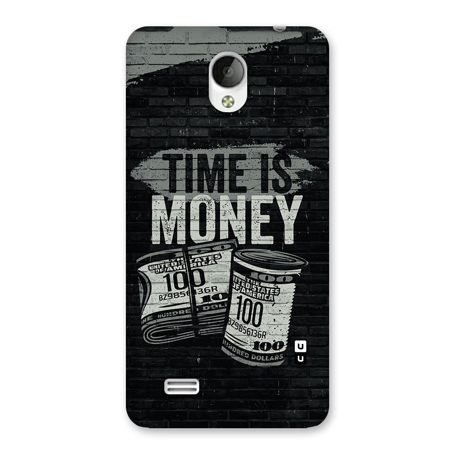 Time Is Money Back Case for Vivo Y21