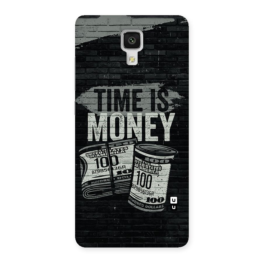 Time Is Money Back Case for Xiaomi Mi 4
