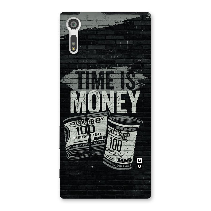 Time Is Money Back Case for Xperia XZ