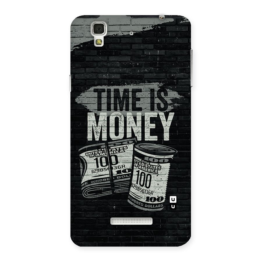 Time Is Money Back Case for YU Yureka Plus
