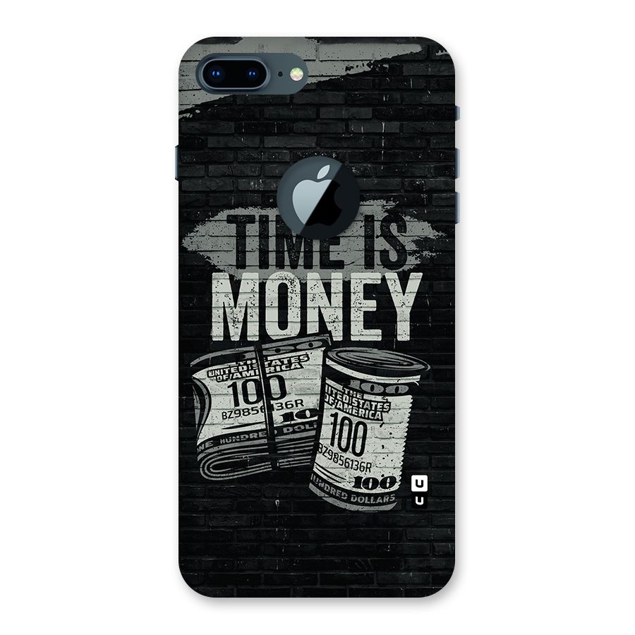 Time Is Money Back Case for iPhone 7 Plus Logo Cut