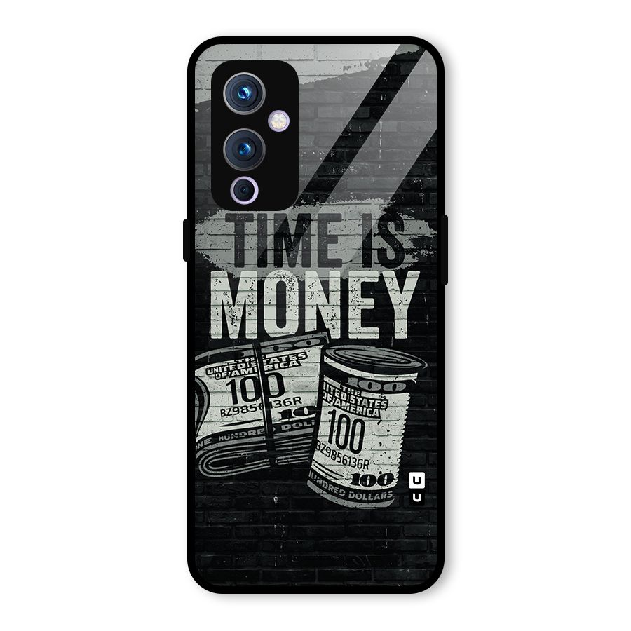 Time Is Money Glass Back Case for OnePlus 9