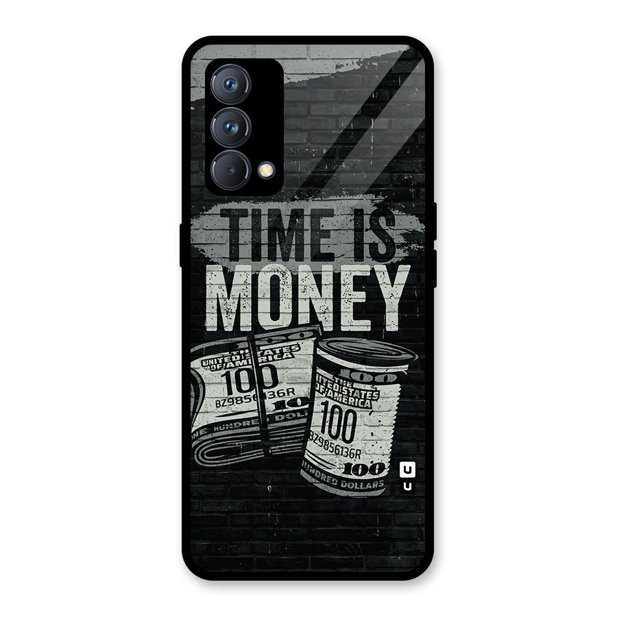 Time Is Money Glass Back Case for Realme GT Master Edition