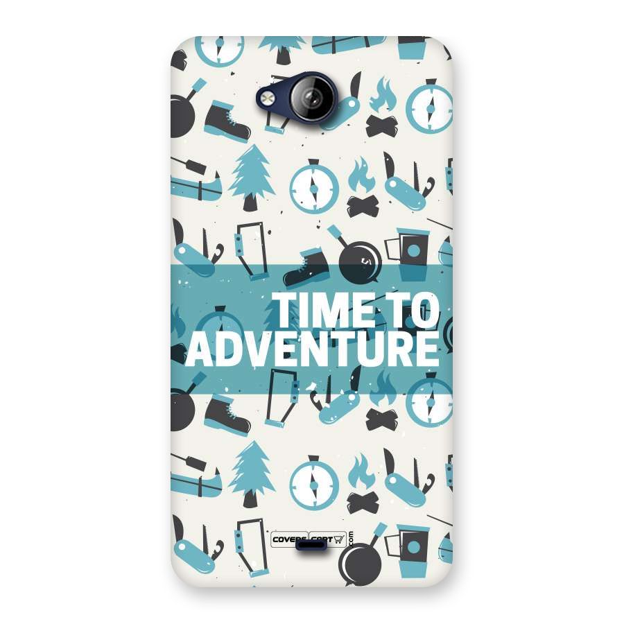 Time To Adventure Blazing Blue Back Case for Canvas Play Q355