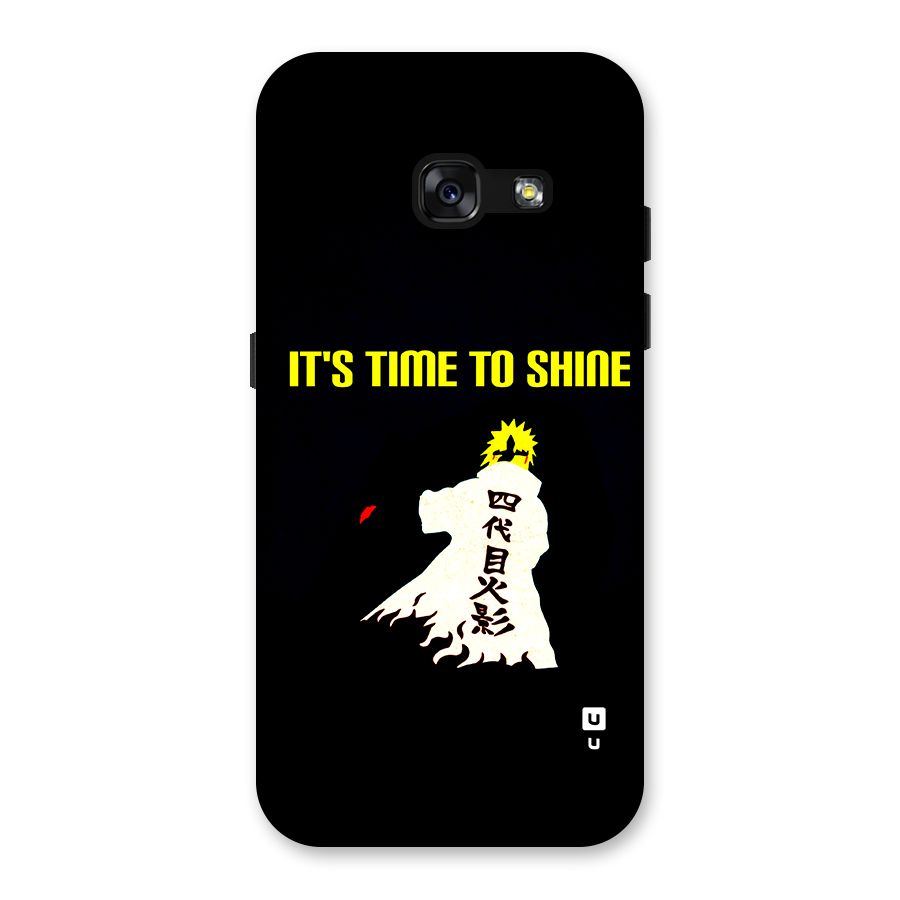Time To Shine Back Case for Galaxy A3 (2017)