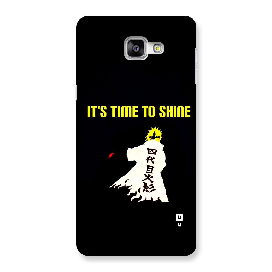 Time To Shine Back Case for Galaxy A9