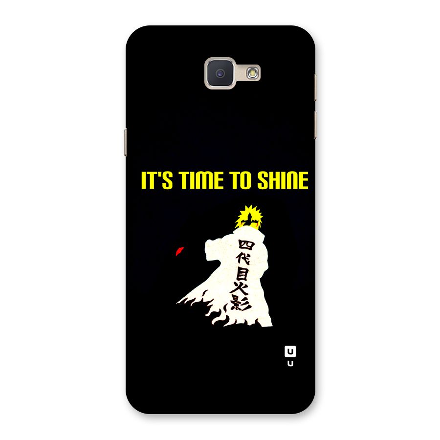 Time To Shine Back Case for Galaxy J5 Prime